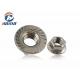 Stainless SS304 SS316 Hex Head Nuts DIN6923 ISO 7063 Pipeline Connection