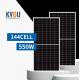 High Flexible Monocrystalline Silicon Solar Panel Energy System 550w