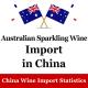 Weibo Kol Wechat China Wine Import Statistics Australian Sparkling Wine Brands