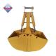 Q355 16MN Excavator Clamshell Bucket Hydraulic Clam Bucket 5.0CBM