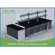 Solvent Resistant Science Laboratory Furniture With Water Sink and Splash