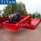 TITAN 4 Axles 150T Heavy Duty Hydraulic Detachable Gooseneck Lowboy Trailer for Sale