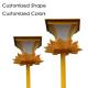 Bright Lotus Led Garden Lamp IP66 Outdoor Landscape 50W All In One 2800K-6500K
