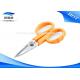 140mm Length Kevlar Cutting Scissors , RoHS PVC Handle Fiber Cable Cutter