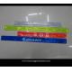 hot selling high quality colorful customized logo PVC reflective slap wristband/slap band