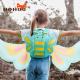 NHB125 butterfly lightweight waterproof kindergarten neoprene Backpack for little girls