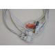 GE 5-leadwires ECG cable, AHA type