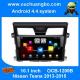 Ouchuangbo car radio android 4.4 for Nissan Teana 2013-2015 with auto gps navi 3g wifi USB CSN BUS