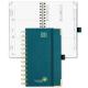 4.33'' x 6.69'' Hardcover Weekly Planner 2023 2023 Paficic Green