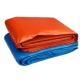Many Colors Customized Double Waterproof Orange PE Tarpaulin Plastic Sheet for Africa