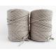 100% Cotton 3mm Macrame Cord Roll of Braided Rope for Custom Projects