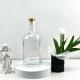 Glass Beverage Bottle 700ml 750ml 1L Nordic Empty Rum Whisky Vodka Spirit With Cork