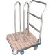 550*500*H900mm Hotel Linen Cart Cloth Hanging Trolley Stainless steel