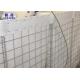 Galfan Coated Welded Gabion Baskets Geotextile Lined Construction Wall