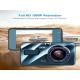 4inch WDR Motion Activated Dashcam Car Dashboard Camera With GPS Dual Lens