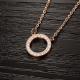 New Fashion Tagor Jewelry 316L Stainless Steel Pendant Necklace TYGN012