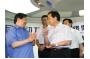 Li Jianguo, secretary of the Shandong Provincial CPC Committee inspectors Weichai