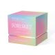 Luxury Holographic Scented Candle Packaging Boxes Hologram Paper Gift Box With Lid