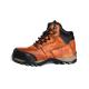 OEM Slip Resistant Rubber Sole Protection Woodland Industrial Work Boots Steel Toe Men'S