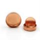 USA Origin Copper Pipe Cap with Polished Finish and NPT Thread Type