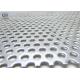 Round Hole Galvanized Perforated Metal Mesh Sheet 1mm Thickness