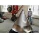 Dished end buffing machine