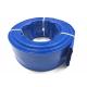 Blue PVC Layflat Hose Aging Resistant Agricultural Irrigation PVC Water Pump Pipe For Water Discharge