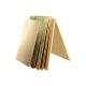 Thickness 0.3-60mm C2600 C2800 C27200 Brass Copper Sheet Brass Sheet Plate for Decoration