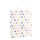 Fashion jewelry packaging paper bag own logo printing twist rope handle