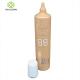 30 ML Diameter 25 MM Cosmetic Tube Packaging With White Slant Tip For BB Cream