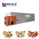 Circulation Nuts Hot Air Drying Chamber Stainless Steel