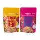 customized Stand Up Pouches zipper bag food grade plastic nut snack bags