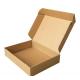 Corrugated Kraft Paper Packaging Box Recyclable For Collection