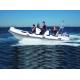 520cm Orca Hypalon tender   big width  inflatable rib boat  rib520A with sunbed center console rear cabin CE certificate