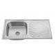 910*450mm Single Bow Topmount Kitchen Sink Anti Corrosion