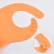 Cute Silicone Feeding Bib For 0-3 Years Old Kids Silicone Bib With Food Catcher