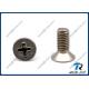 Philips Flat Head Stainless Steel Machine Screw, SS 304 / 316 / 18-8 / A2 / A4