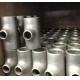 Factory Price Ferritic Austenitic Stainless A815  Equal Tee Pipe Fittings1/2-10 SCH40 SCH80 SCH100