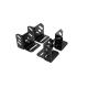 OEM Accepted Flat Roof Rack Extension for Off Road Vehicle Accessories in Black Color