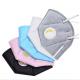White Pink Blue Disposable N95 Mask Soft Material Comfortable To Wear