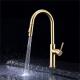 Brass Bathroom Sanitary Ware Water Tap One Handle Pulldown Faucet