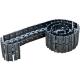 Alloy Steel Excavator Track Chain Assy , Caterpillar Excavator Chassis Parts