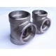Asme b16.9 schedule 40 steel Pipe Fittings Socket Weld Tee Stainless Steel Equal Tee 304