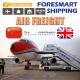 International Air Freight Forwarder China To Europe UK