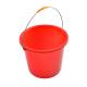 Portable Roughneck Round 10L Polyethylene Buckets And Pails Metal Wire Handle