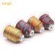Supply Multicoloured Polyester Thread 15ply 172m Length/cone for Rainbow Weaving Crafts