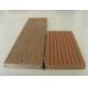 140mm x 25mm Wpc Foam Composite Decking Planking / Bottom Board For Exterior