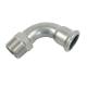 SCH80 Water Tube Pushfit Stainless Steel Elbow Pipe Fittings