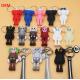 3D Character Keychain With Metal Key Ring Custom Keychain