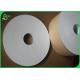 Smooth Finish 60 Gram 120 Gms Paper , Biodegradable White Craft Paper Roll